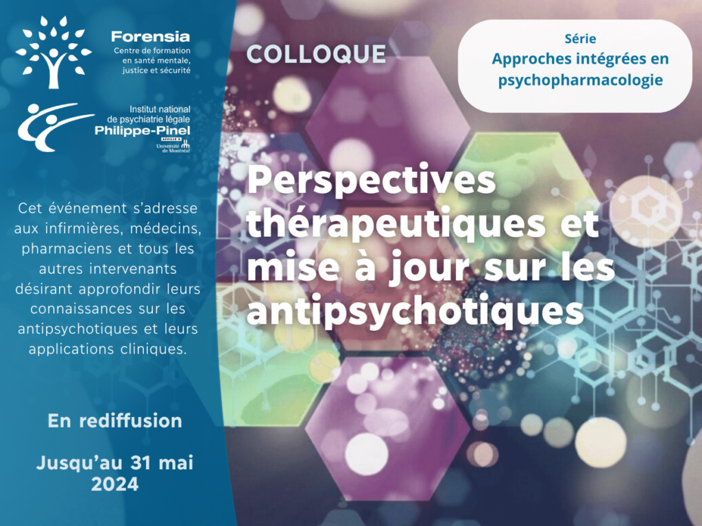 Rediffusion Colloque en psychopharmacologie - 2024